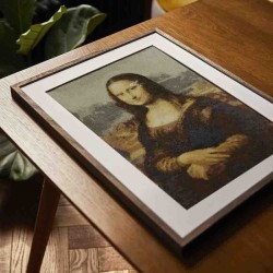 Kit de ponto cruz Mona Lisa à venda em bordarytricotar.com