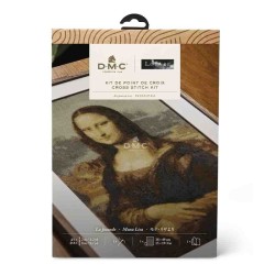 Mona Lisa cross-stitch kit  for purchase at bordarytricotar.com