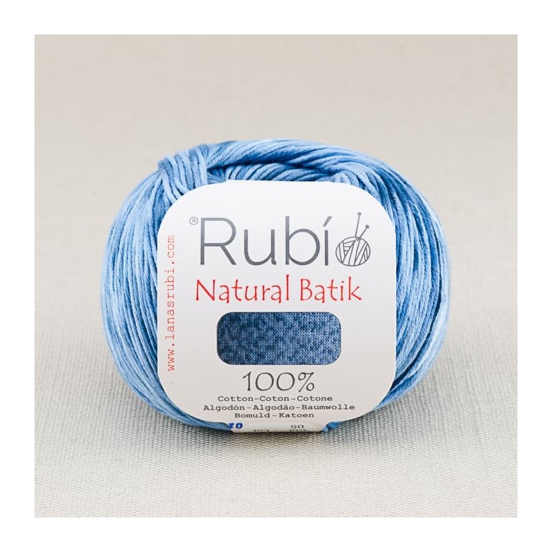 Rubí Natural Batik en nuestra tienda online Bordar y Tricotar