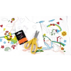 Kit para niños pintar + bordar