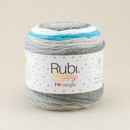 Ovillos Rubí Happy en nuestra tienda online Bordar y Tricotar